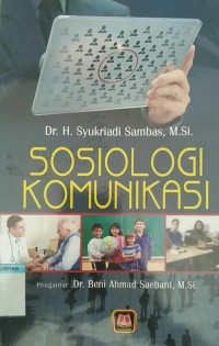 Image of Sosiologi komunikasi