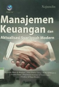 Image of Manajemen keuangan dan aktualisasi syar'iyyah modern