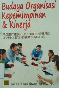 Image of Budaya organisasi kepemimpinan & kinerja