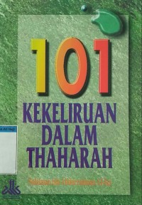 Image of 101 Kekeliruan dalam thaharah
