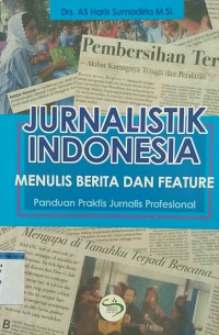 Image of Jurnalistik indonesia menulis berita dan feature