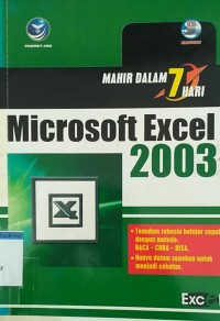 Image of MICROSOFT EXCEL 2003