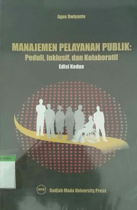 Image of Manajemen pelayanan publik
