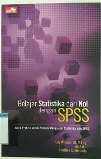 Image of BELAJAR STATISTIK DARI NOL DENGAN SPSS
