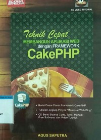 Image of Teknik cepat membangun aplikasi web dengan framework cake php