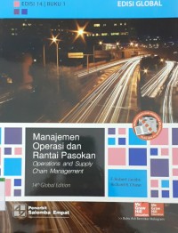 Image of Manajemen operasi dan rantai pasokan buku 1