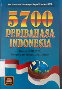 Image of 5700 Peribahasa Indonesia