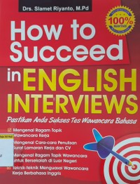 Image of How to succeed in english interviews