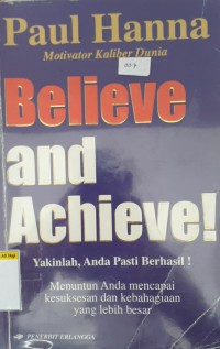 Image of Believe and acheve!