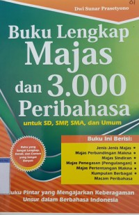 Image of Buku lengkap majas dan 3.000 peribahasa