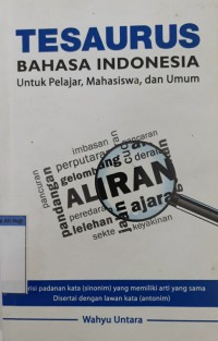 Image of Tesaurus bahasa indonesia