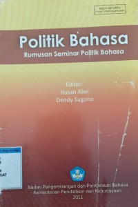 Image of Politik bahasa