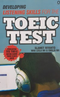 Image of Developing listening skills for the toeic test