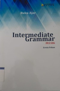 Image of INTERMEDIATE GRAMMAR PE1106