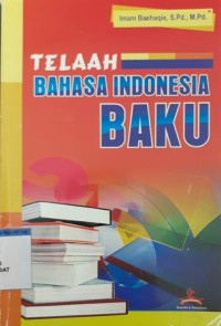 Image of TELAAH BAHASA INDONESIA BAKU