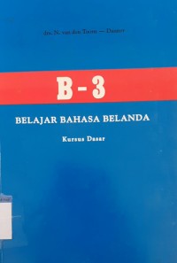 Image of B-3 Belajar Bahasa belanda