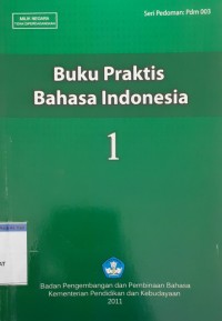 Image of Buku Praktis Bahasa Indonesia 1