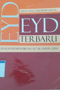 Image of EYD ejaan yang disempurnakan terbaru(sesuai Permendiknas no.46 tahun 2009)