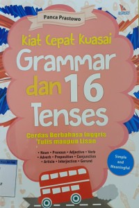 Image of Kiat Cepat Kuasai Grammar dan 16 Tenses