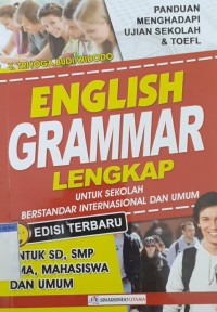 Image of English grammar lengkap