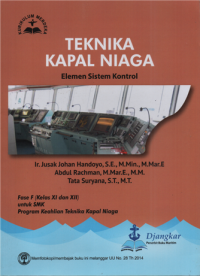 Image of Teknika kapal niaga : elemen sistem kontrol